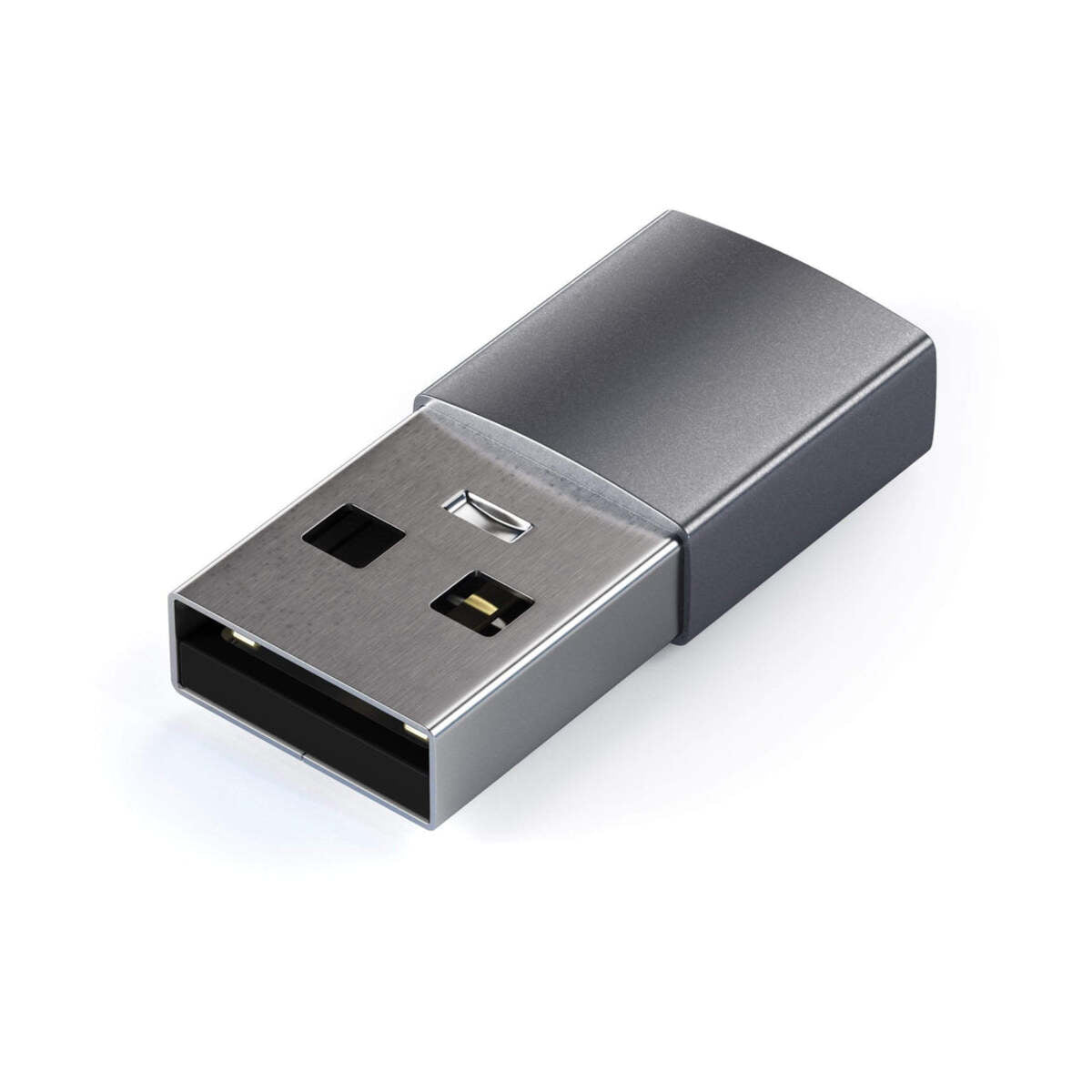 SATECHI USB-A to USB-C adapter - vesoljno siva - iSTYLE SI