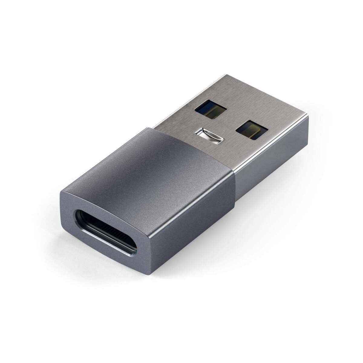 SATECHI USB-A to USB-C adapter - vesoljno siva - iSTYLE SI