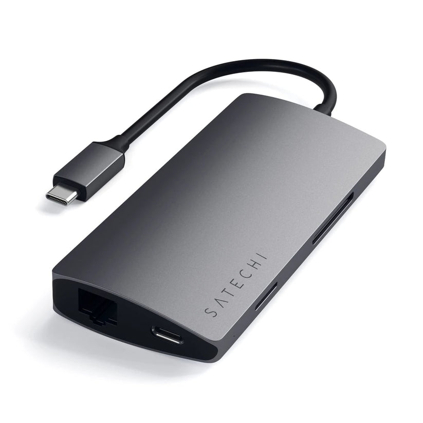SATECHI Multi Port 4K Adapter V2 - vesoljno siva - iSTYLE SI