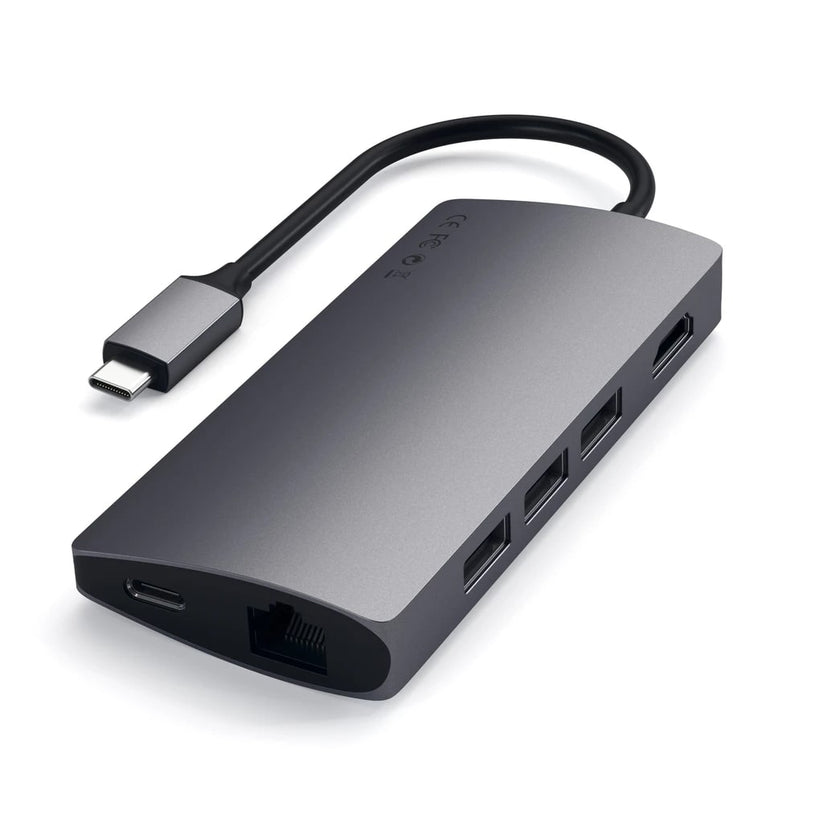 SATECHI Multi Port 4K Adapter V2 - vesoljno siva - iSTYLE SI