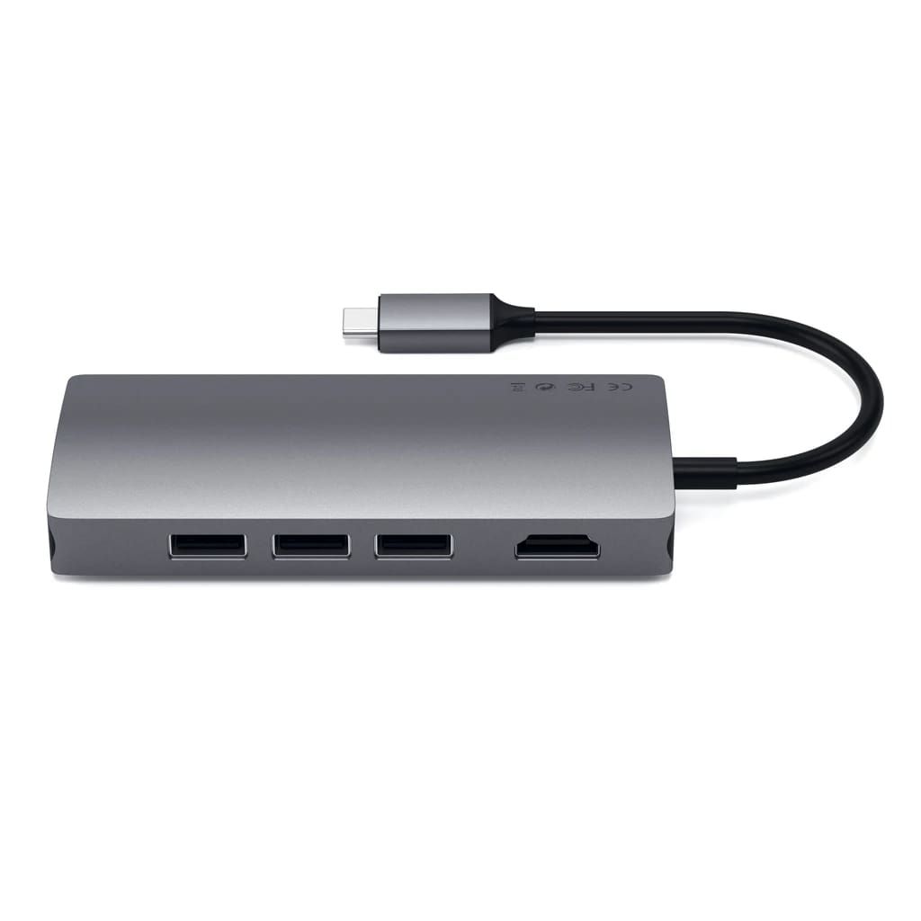SATECHI Multi Port 4K Adapter V2 - vesoljno siva - iSTYLE SI