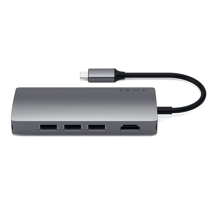SATECHI Multi Port 4K Adapter V2 - vesoljno siva - iSTYLE SI