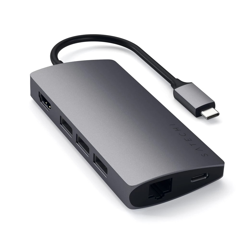 SATECHI Multi Port 4K Adapter V2 - vesoljno siva - iSTYLE SI