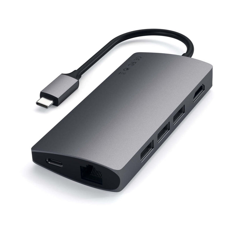 SATECHI Multi Port 4K Adapter V2 - vesoljno siva - iSTYLE SI
