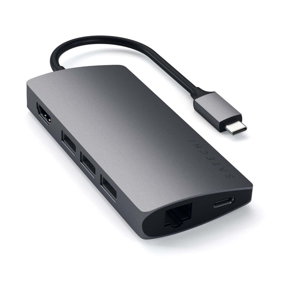SATECHI Multi Port 4K Adapter V2 - vesoljno siva - iSTYLE SI