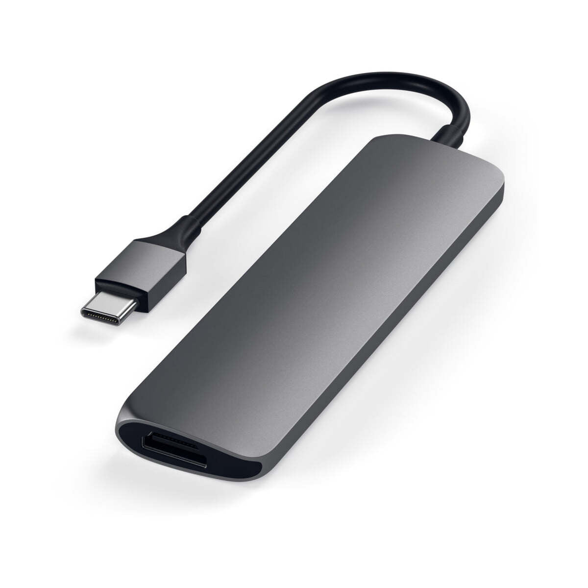 Satechi Slim USB-C MultiPort Adapter - vesoljno siva - iSTYLE SI