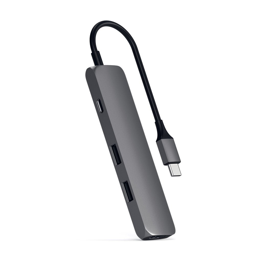 Satechi Slim USB-C MultiPort Adapter - vesoljno siva - iSTYLE SI