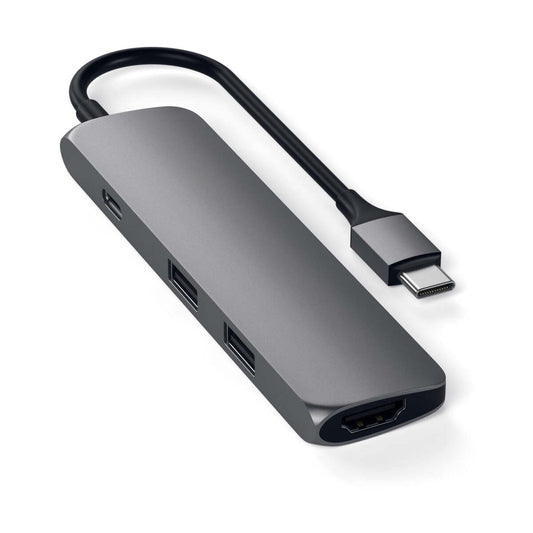 Satechi Slim USB-C MultiPort Adapter - vesoljno siva - iSTYLE SI