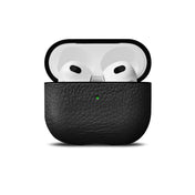 Woolnut usnjeni ovitek za škatlico AirPods 3 - črna - iSTYLE SI