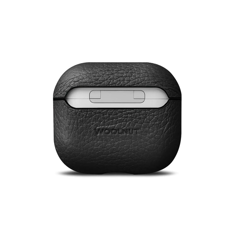 Woolnut usnjeni ovitek za škatlico AirPods 3 - črna - iSTYLE SI