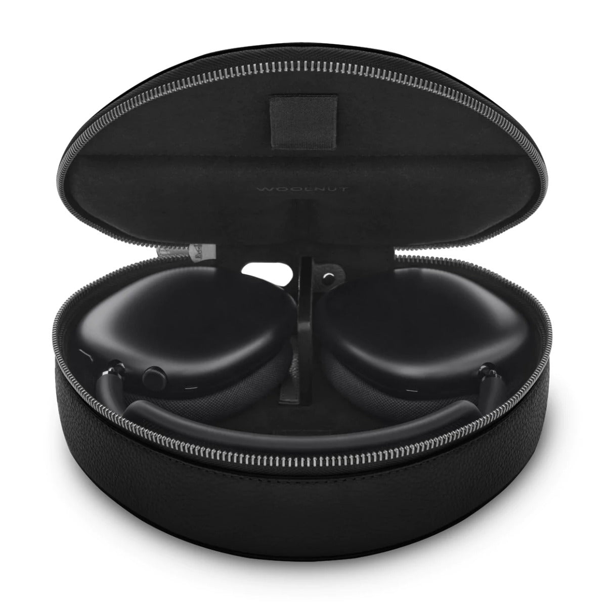 Woolnut usnjeni ovitek za AirPods Max - črna - iSTYLE SI
