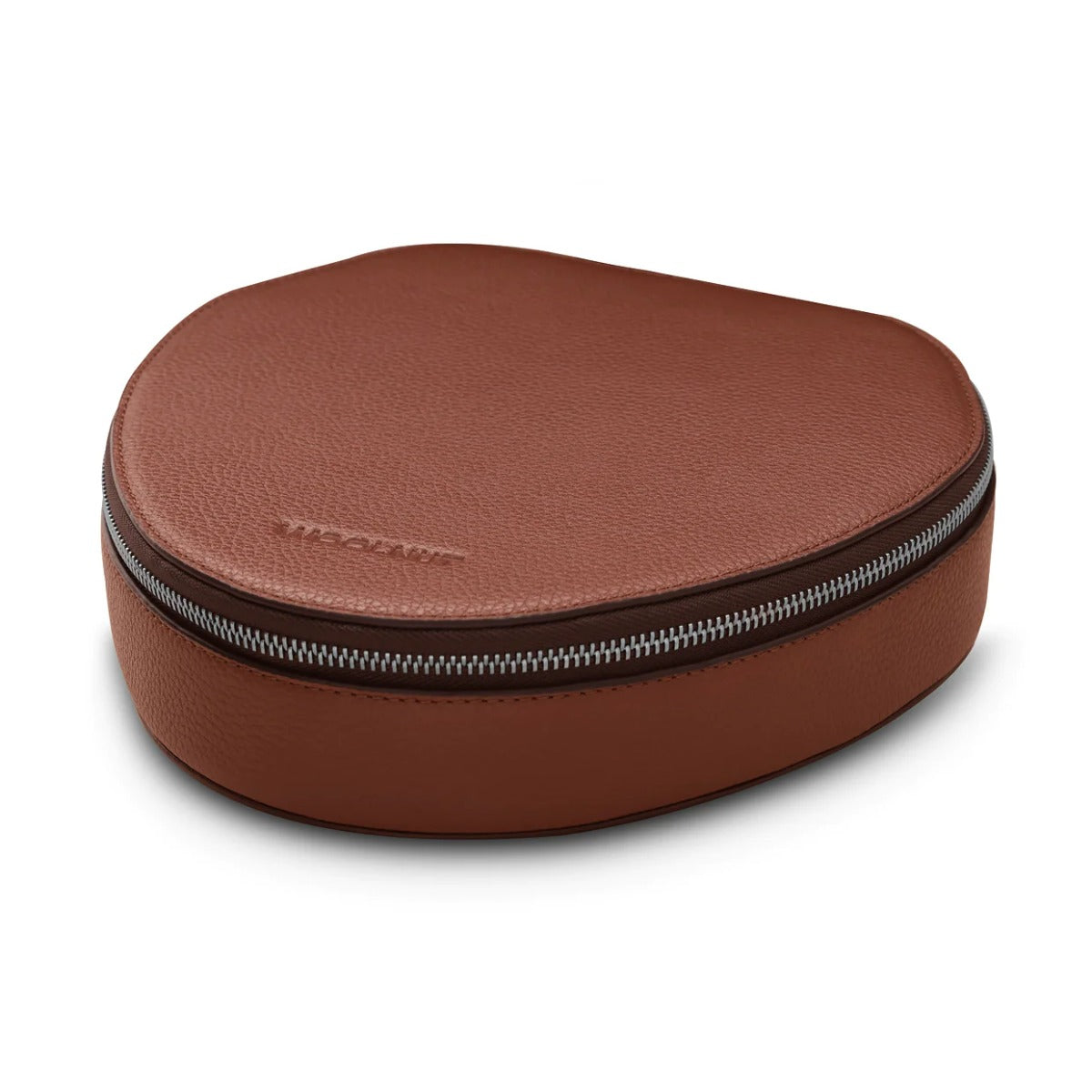 Woolnut usnjeni ovitek za AirPods Max - konjak - iSTYLE SI