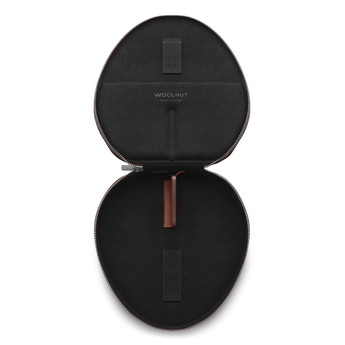 Woolnut usnjeni ovitek za AirPods Max - konjak - iSTYLE SI