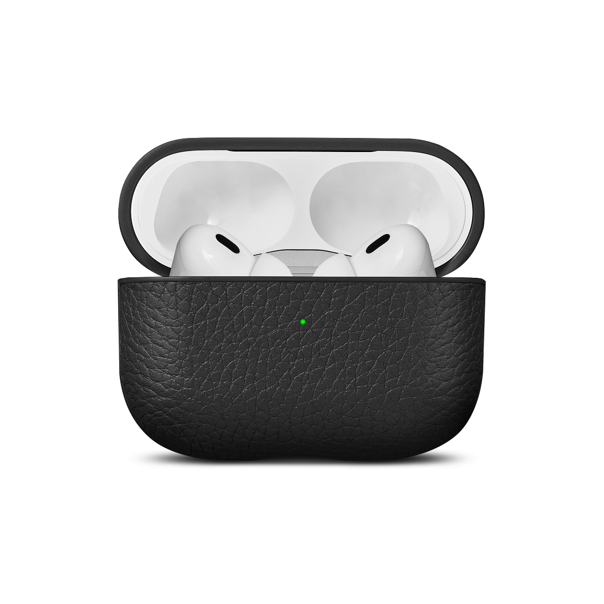 Woolnut usnjeni ovitek za AirPods Pro 2 - črna - iSTYLE SI