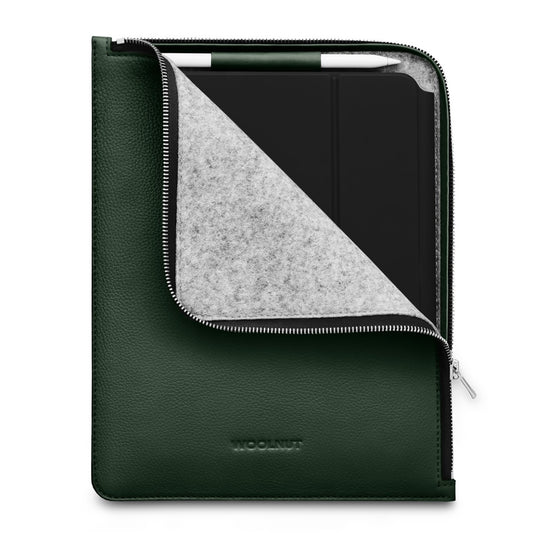 Woolnut Leather Folio za iPad Pro 11" & Air - zelena - iSTYLE SI