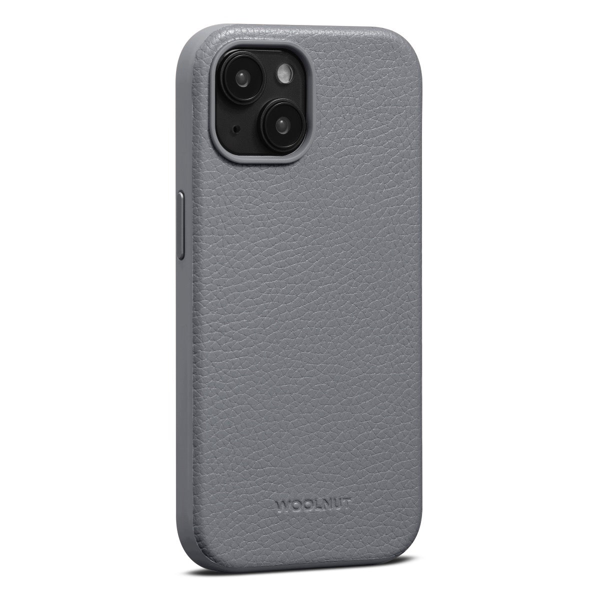 Woolnut usnjeni ovitek za iPhone 15 z MagSafe - siva - iSTYLE SI