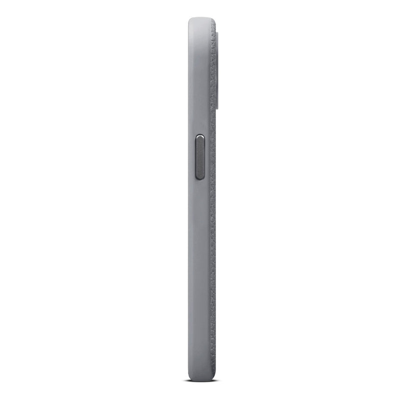 Woolnut usnjeni ovitek za iPhone 15 z MagSafe - siva - iSTYLE SI