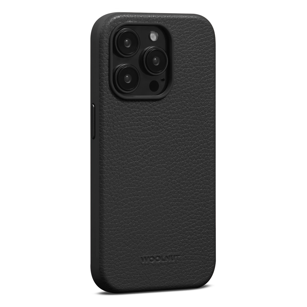 Woolnut usnjeni ovitek za iPhone 15 Pro Max z MagSafe - črna - iSTYLE SI