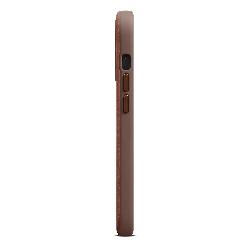 Woolnut usnjeni ovitek za iPhone 15 Pro Max z MagSafe - Cognac - iSTYLE SI