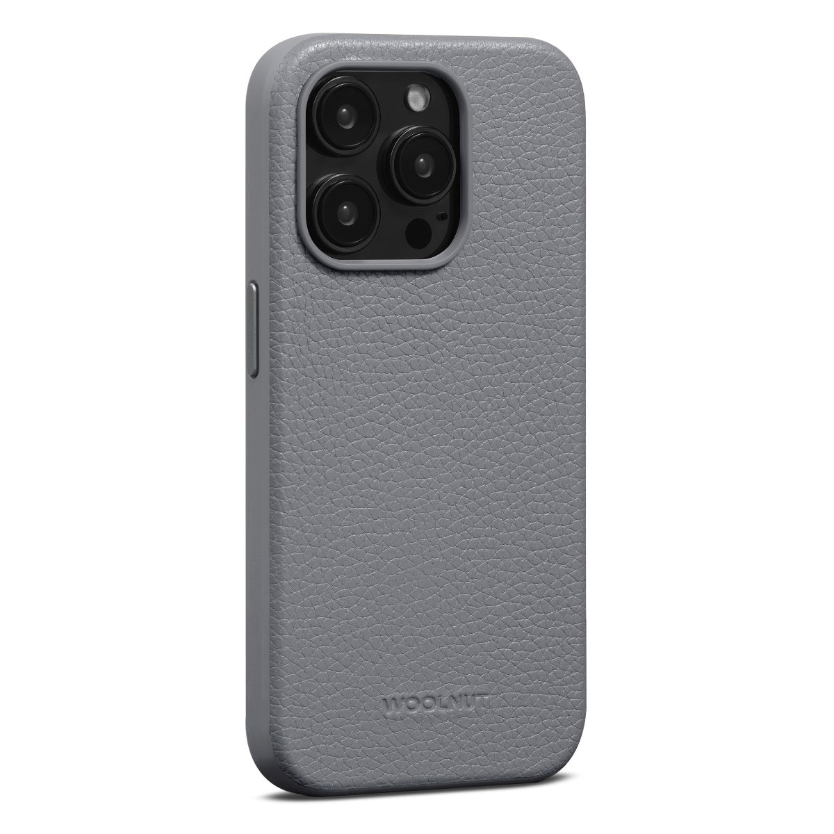 Woolnut usnjeni ovitek za iPhone 15 Pro Max z MagSafe - siva - iSTYLE SI