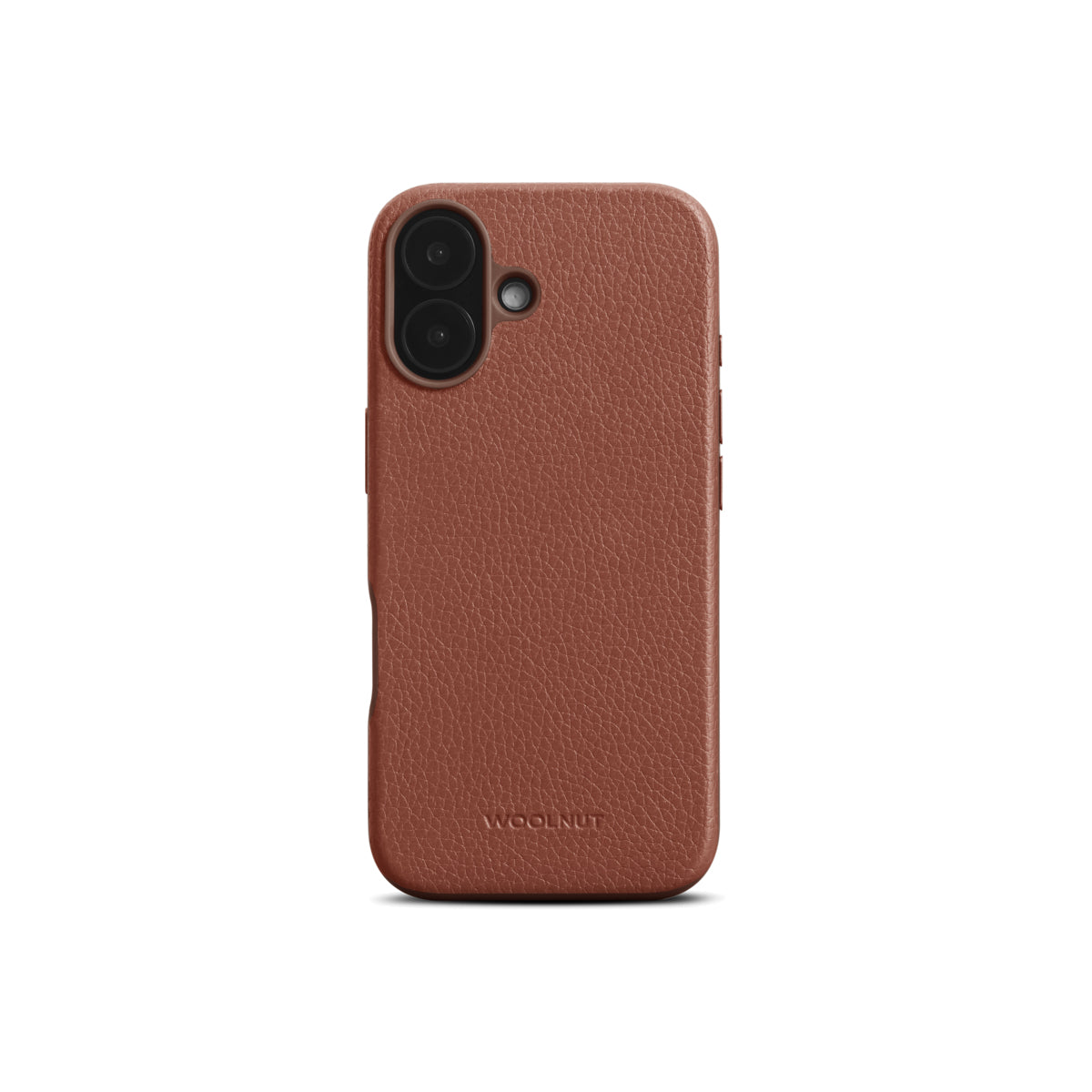 Woolnut usnjeni ovitek za iPhone 16 z MagSafe - rjava - iSTYLE SI