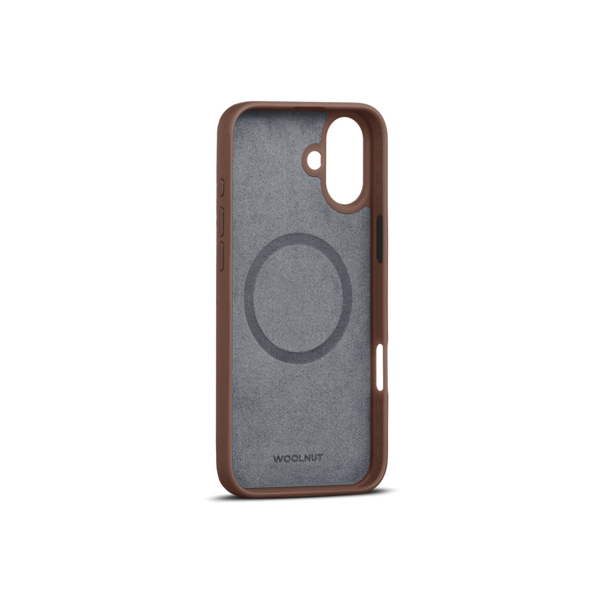 Woolnut usnjeni ovitek za iPhone 16 Plus z MagSafe - rjava - iSTYLE SI