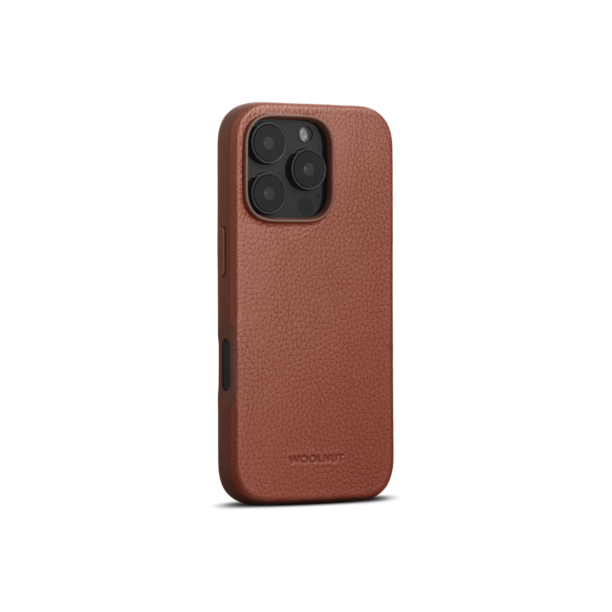 Woolnut usnjeni ovitek za iPhone 16 Pro z MagSafe - rjava - iSTYLE SI