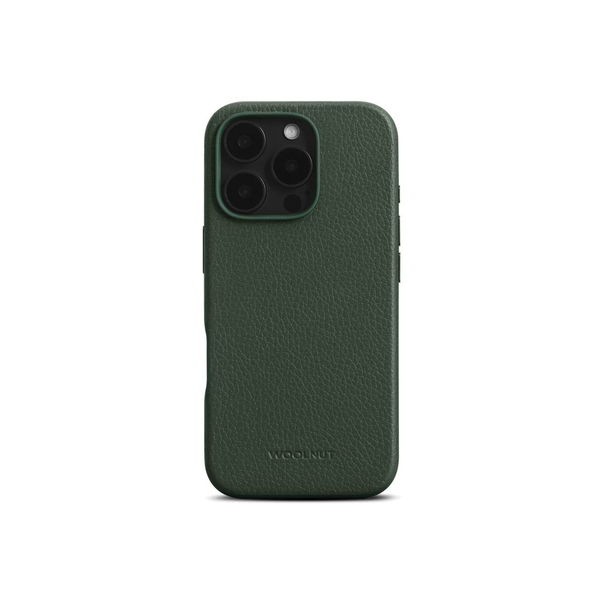 Woolnut usnjeni ovitek za iPhone 16 Pro z MagSafe - zelena - iSTYLE SI