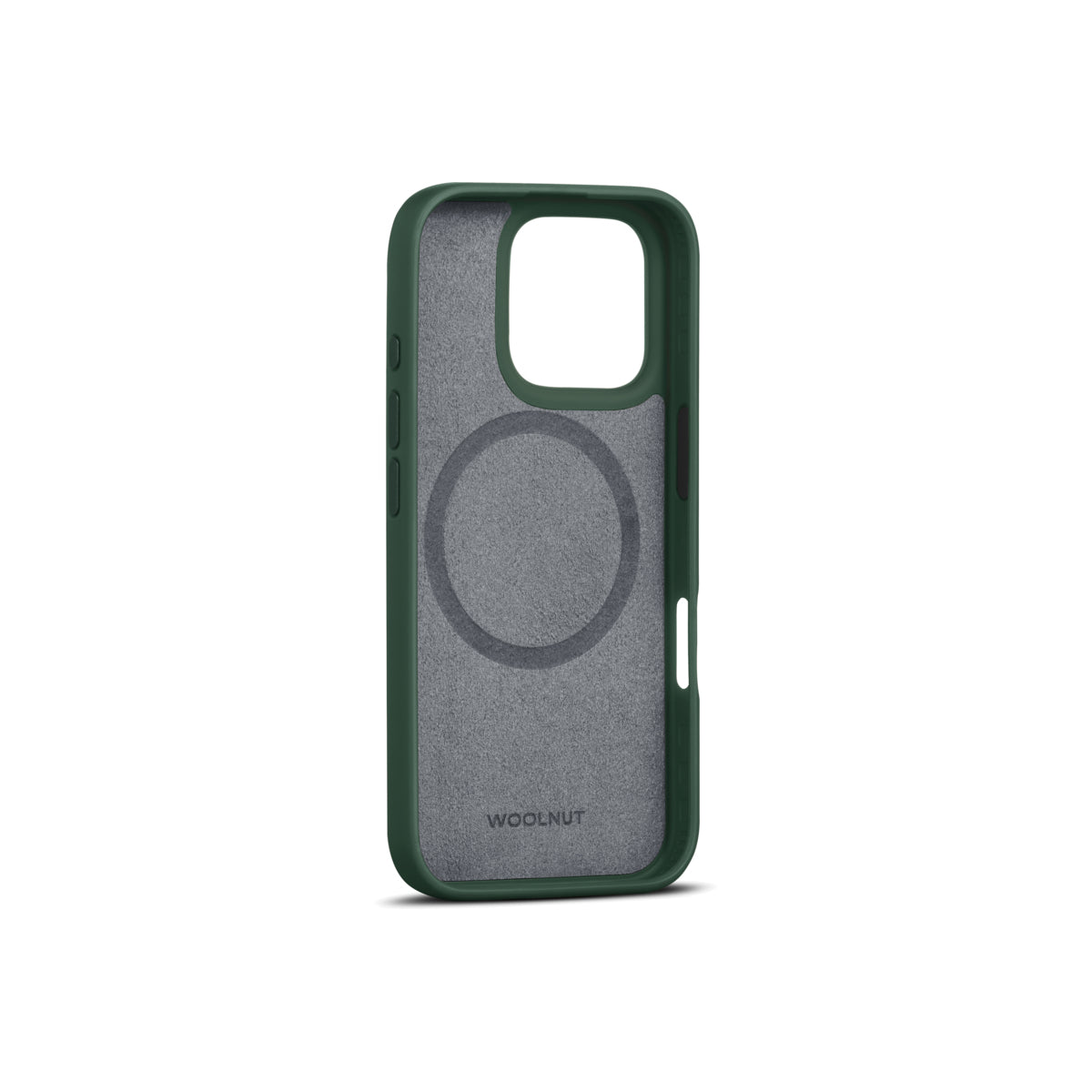 Woolnut usnjeni ovitek za iPhone 16 Pro z MagSafe - zelena - iSTYLE SI