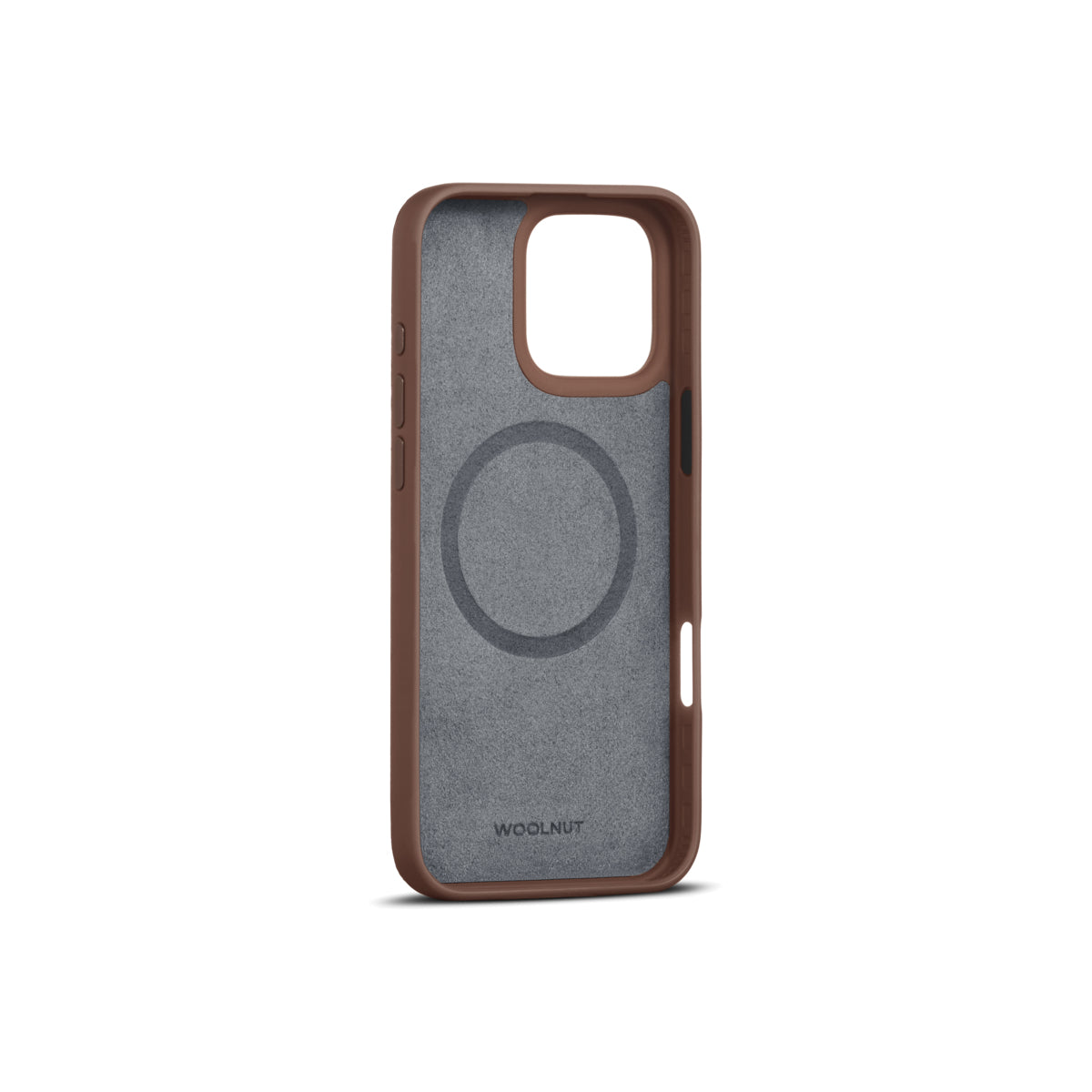 Woolnut usnjeni ovitek za iPhone 16 Pro Max z MagSafe - rjava - iSTYLE SI