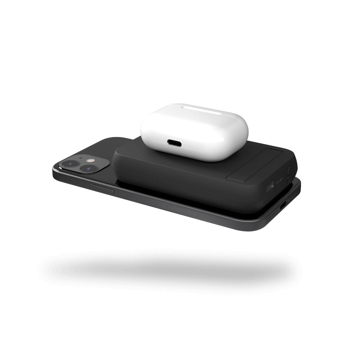 Zens magnetna baterija Dual Powerbank s stojalom - iSTYLE SI