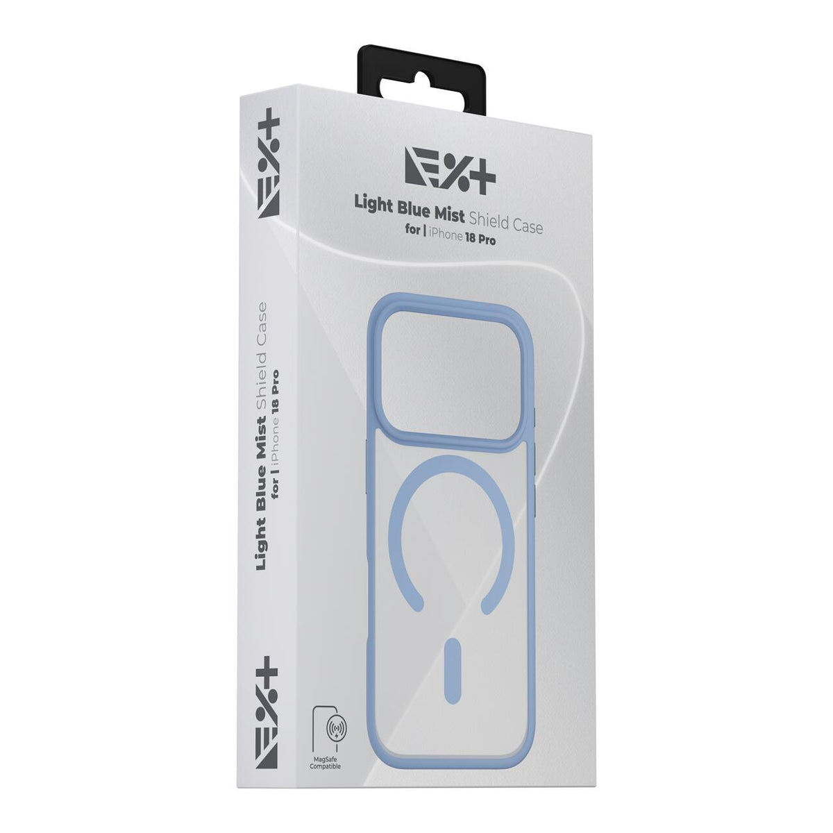 NOA Mist Shield ovitek za iPhone 18 Pro Max združljiv z MagSafe - svetlo moder