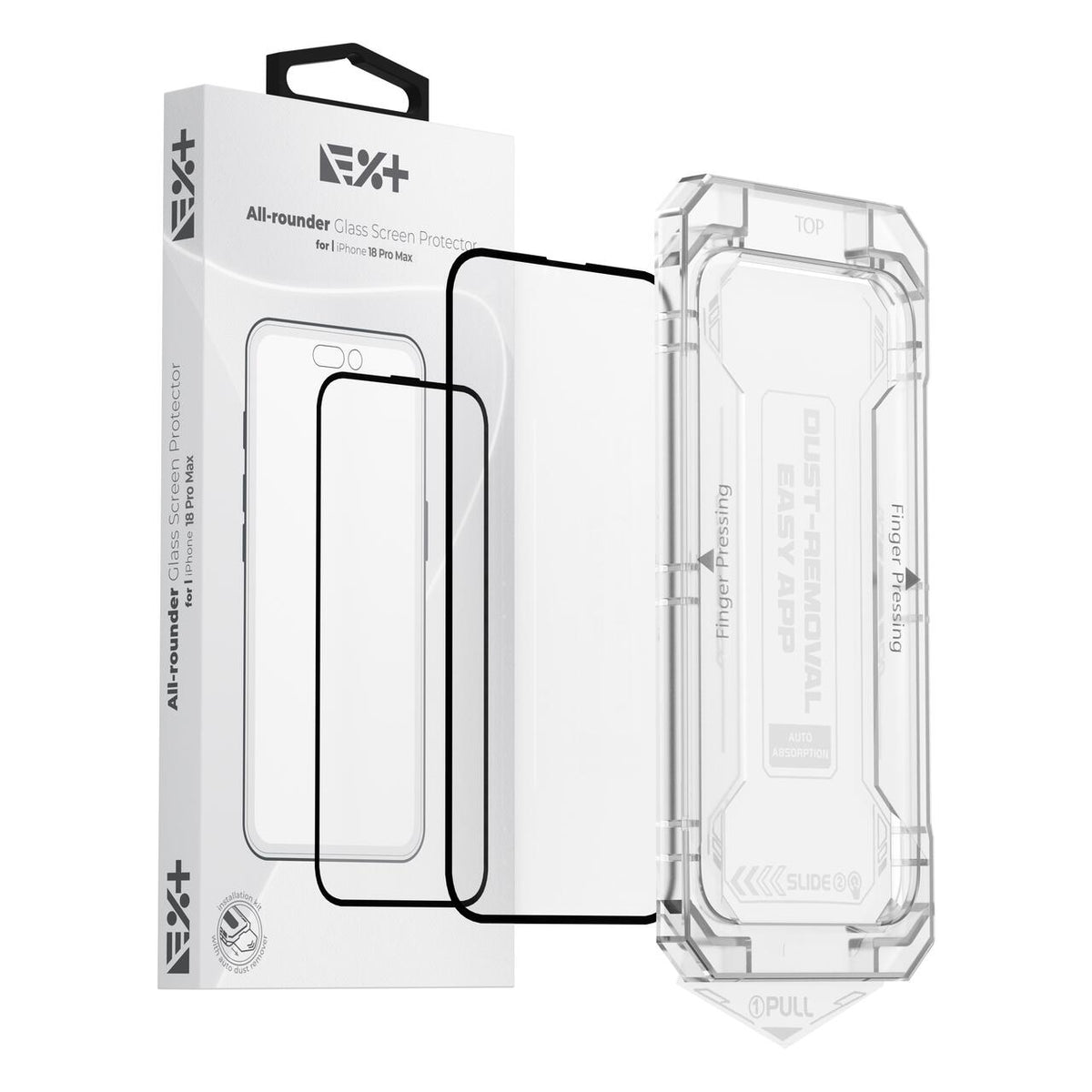 NOA All-Rounder steklo za zaščito zaslona za iPhone 18 Pro Max