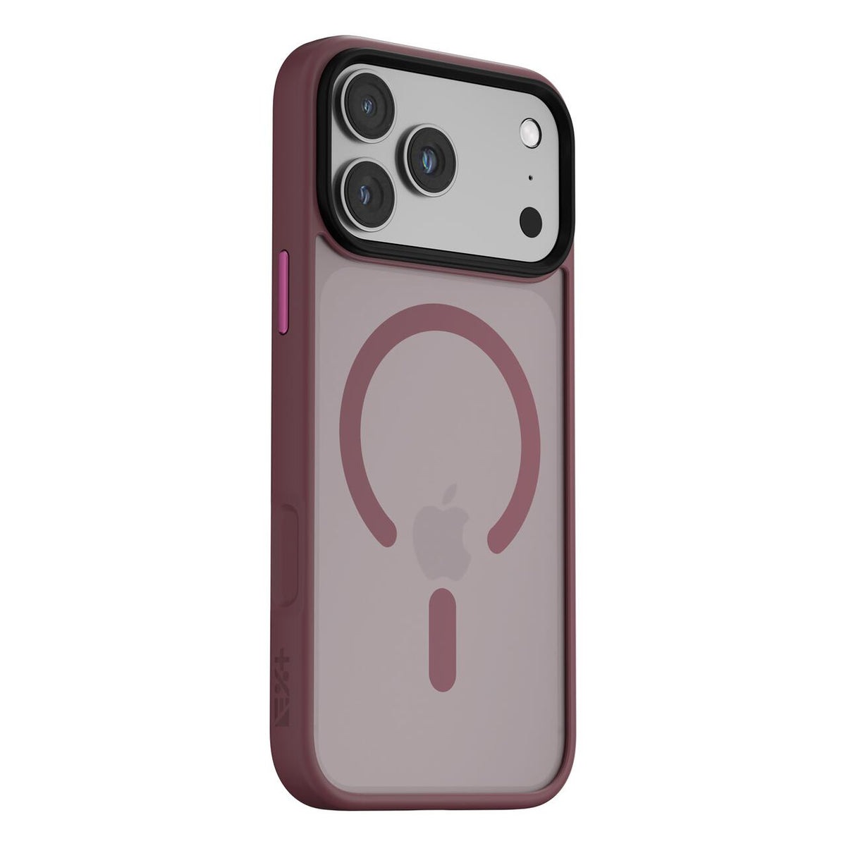 NOA Mist Shield ovitek za iPhone 18 Pro Max združljiv z MagSafe - temna češnja