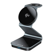 Dviced Magnetic 3-v-1 brezžični polnilnik - patinirana siva
