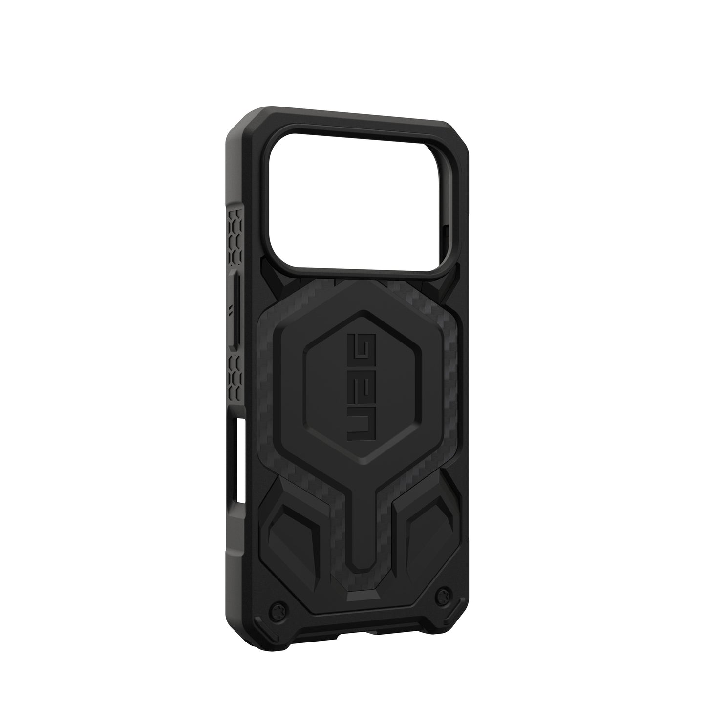 UAG magnetni ovitek Monarch Pro Carbon Fiber za iPhone 17 Pro - črn