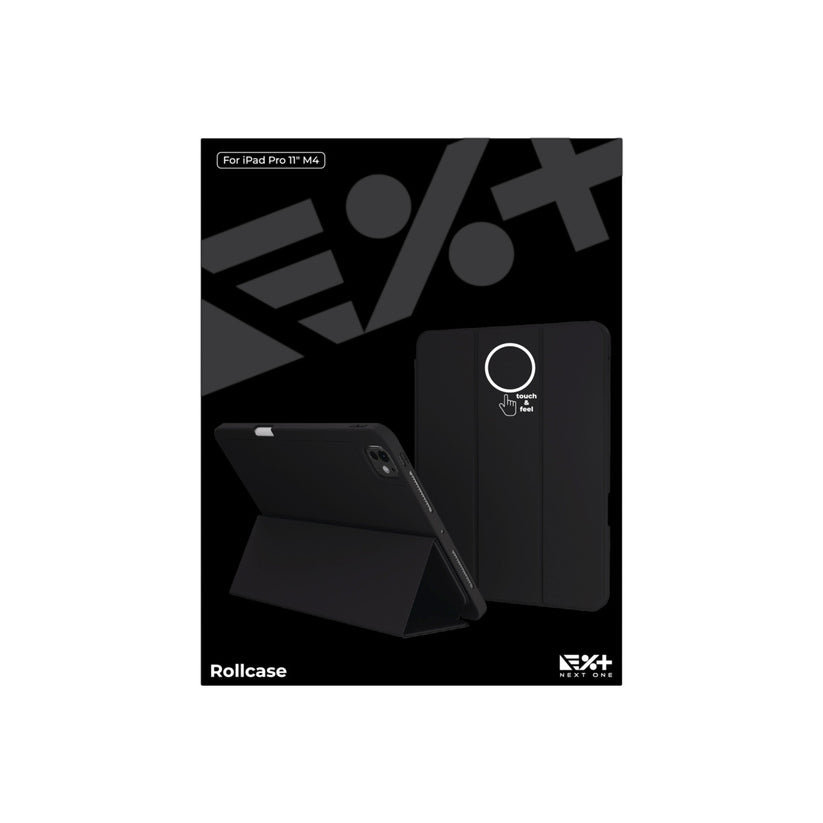 Next One Rollcase ovitek za iPad Pro 11 M4 - črna - iSTYLE SI
