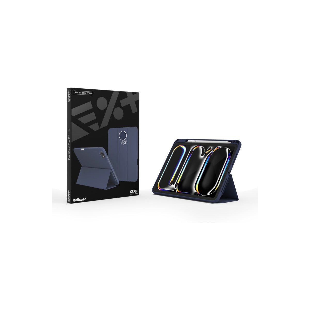 Next One Rollcase ovitek za iPad Pro 11 M4 - modra - iSTYLE SI