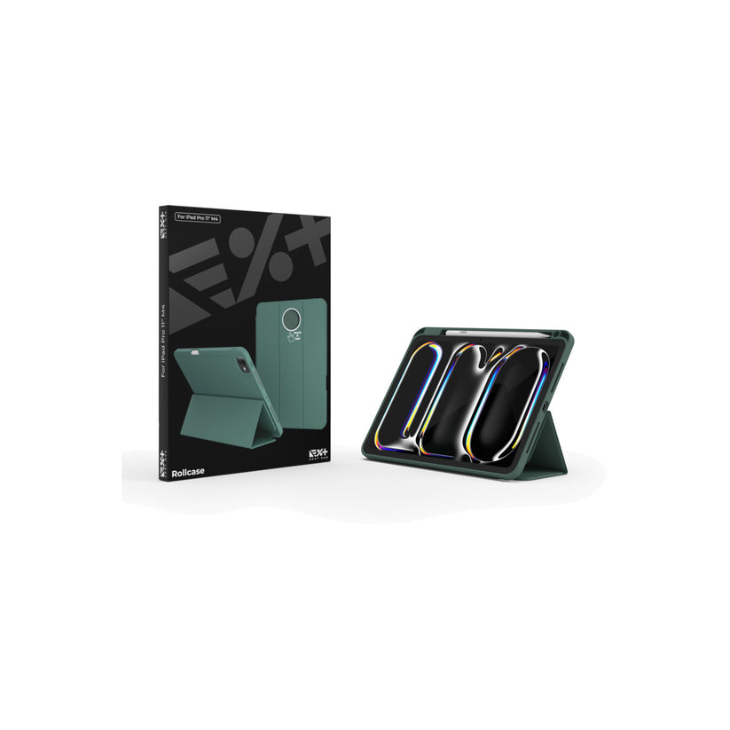 Next One Rollcase ovitek za iPad Pro 11 M4 - zelena - iSTYLE SI