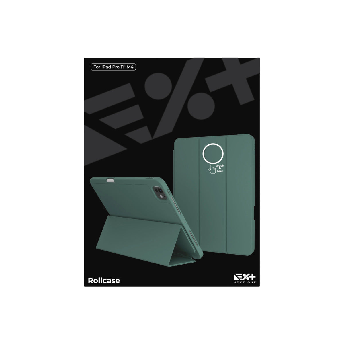 Next One Rollcase ovitek za iPad Pro 11 M4 - zelena - iSTYLE SI