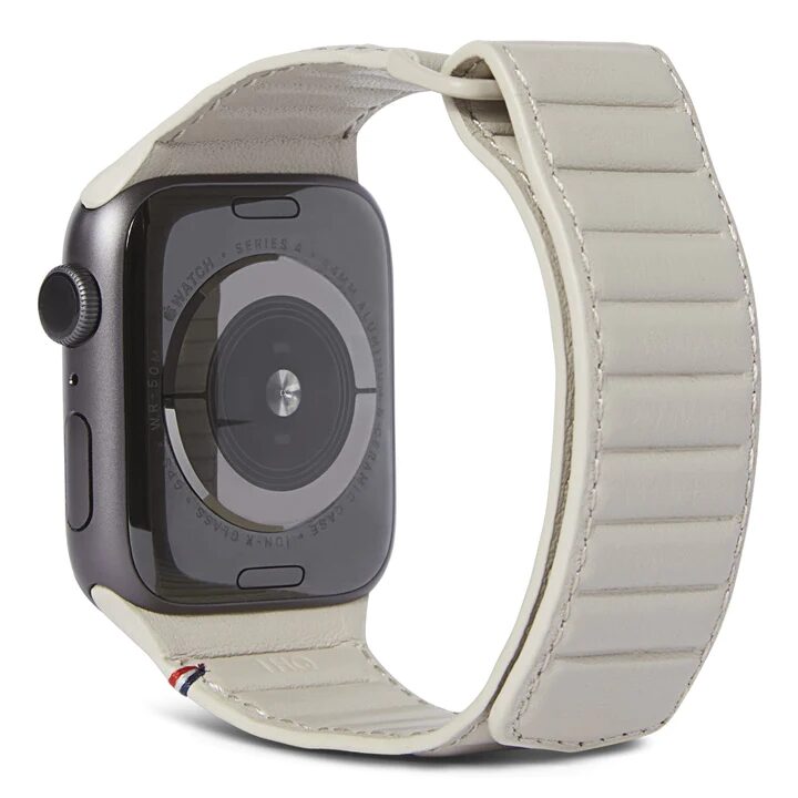 Decoded usnjen magnetni Traction pašček za Apple Watch 41/40mm - Clay - iSTYLE SI