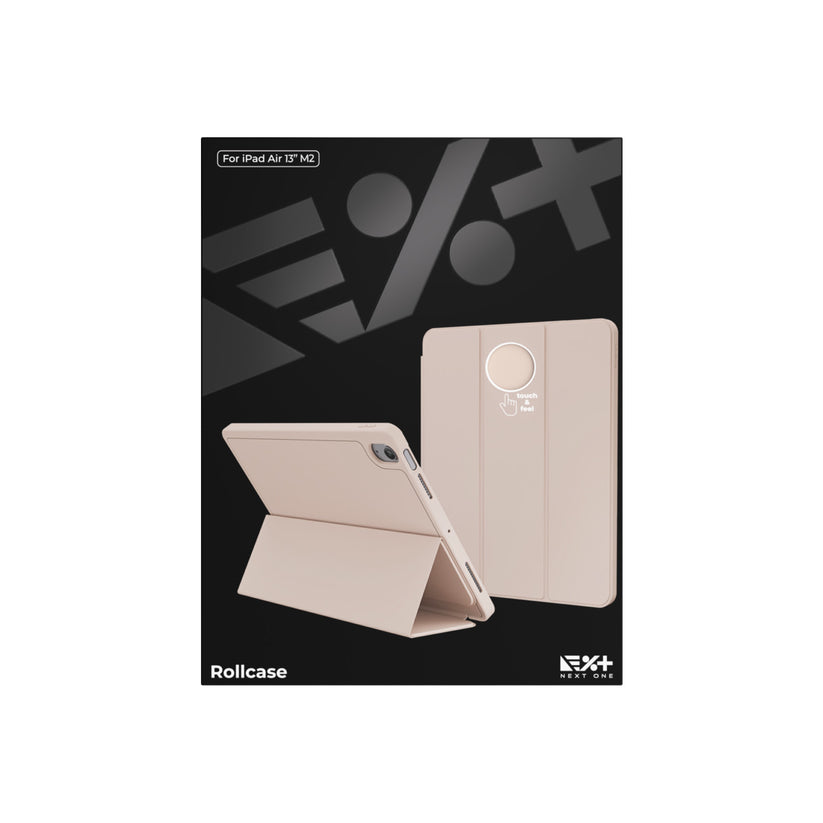 Next One Rollcase ovitek za iPad Air 13 (M2/M3) - roza - iSTYLE SI