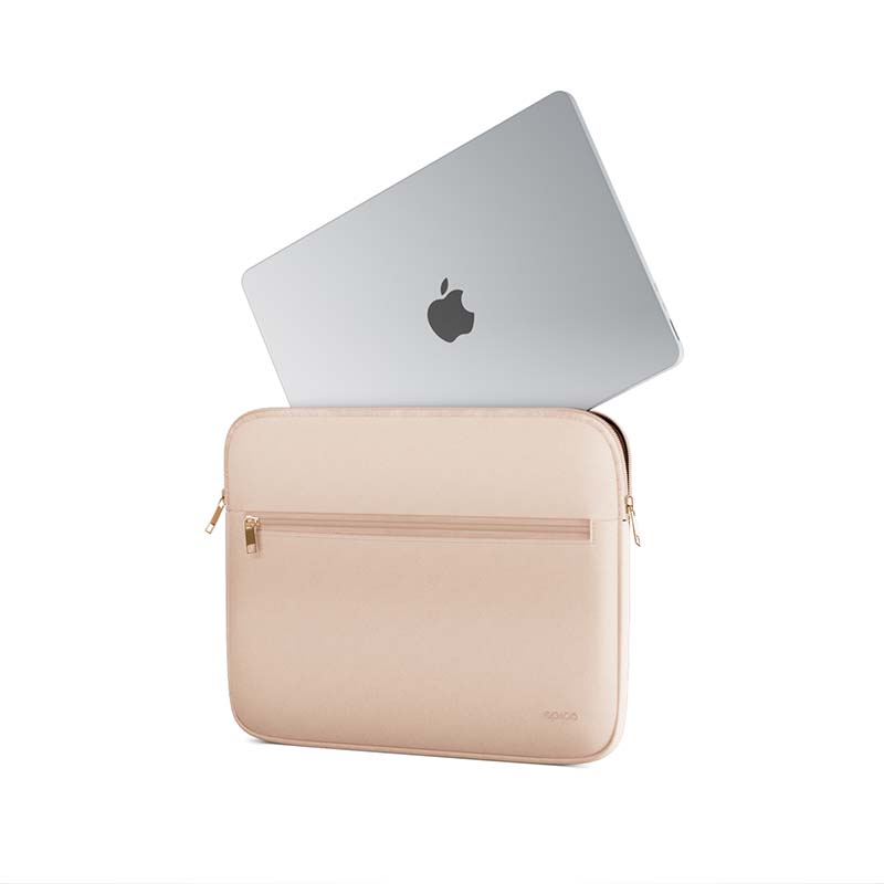 EPICO Sleeve za Apple MacBook Pro 14/Air 13 - roza - iSTYLE SI