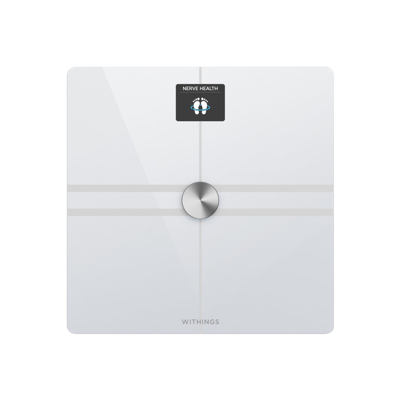 Withings Body Comp Complete Body Analysis Wi-Fi Scale - White - iSTYLE SI