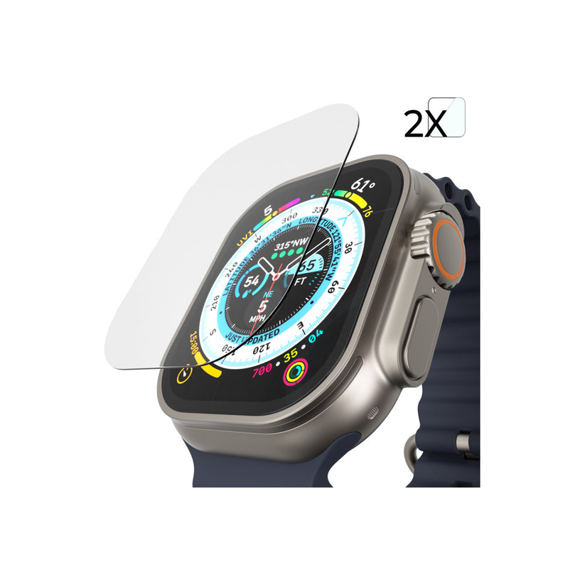 Next One zaščitno steklo za Apple Watch Ultra - prozorna - iSTYLE SI