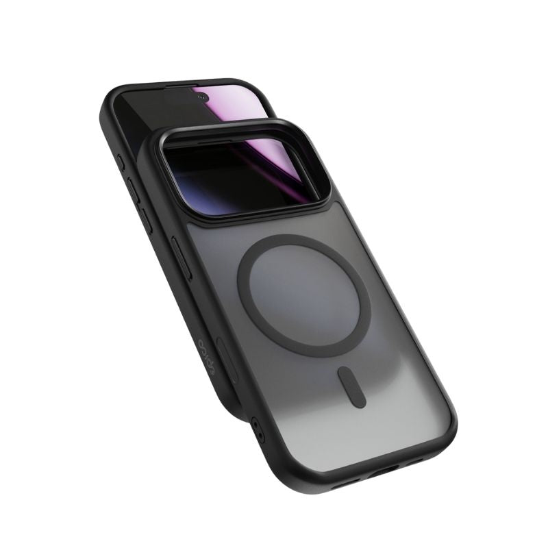 Epico magnetni ovitek HeroMatte Pro Mag+ za iPhone 17 Pro Max - črn