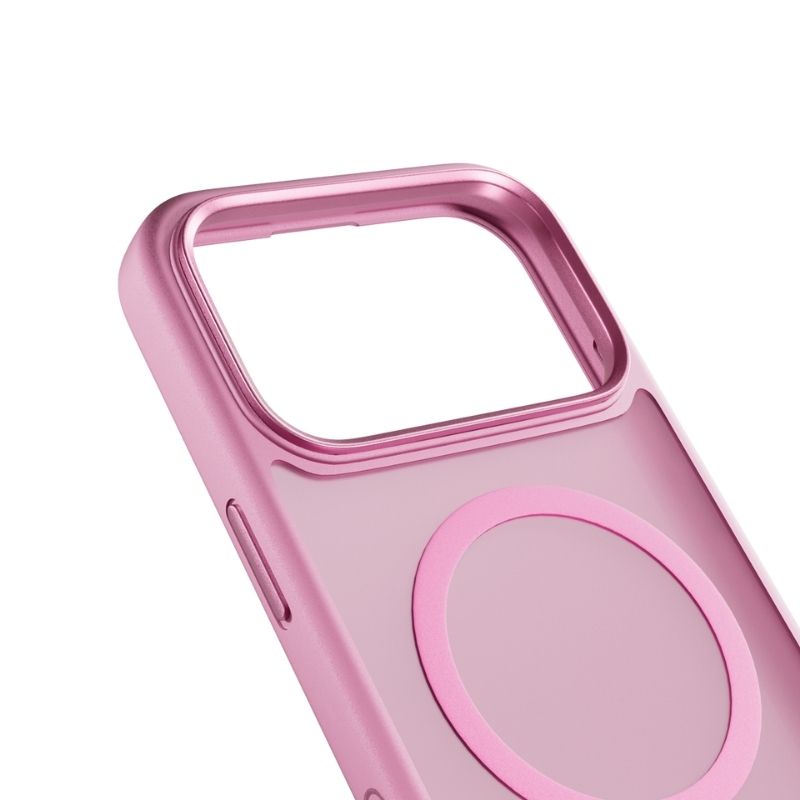 Epico magnetni ovitek HeroMatte Pro Mag+ za iPhone 17 Pro Max - roza