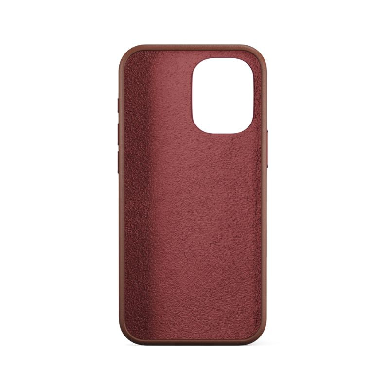 Epico magnetni ovitek Leather Pro Mag+ za iPhone 17 - rjav