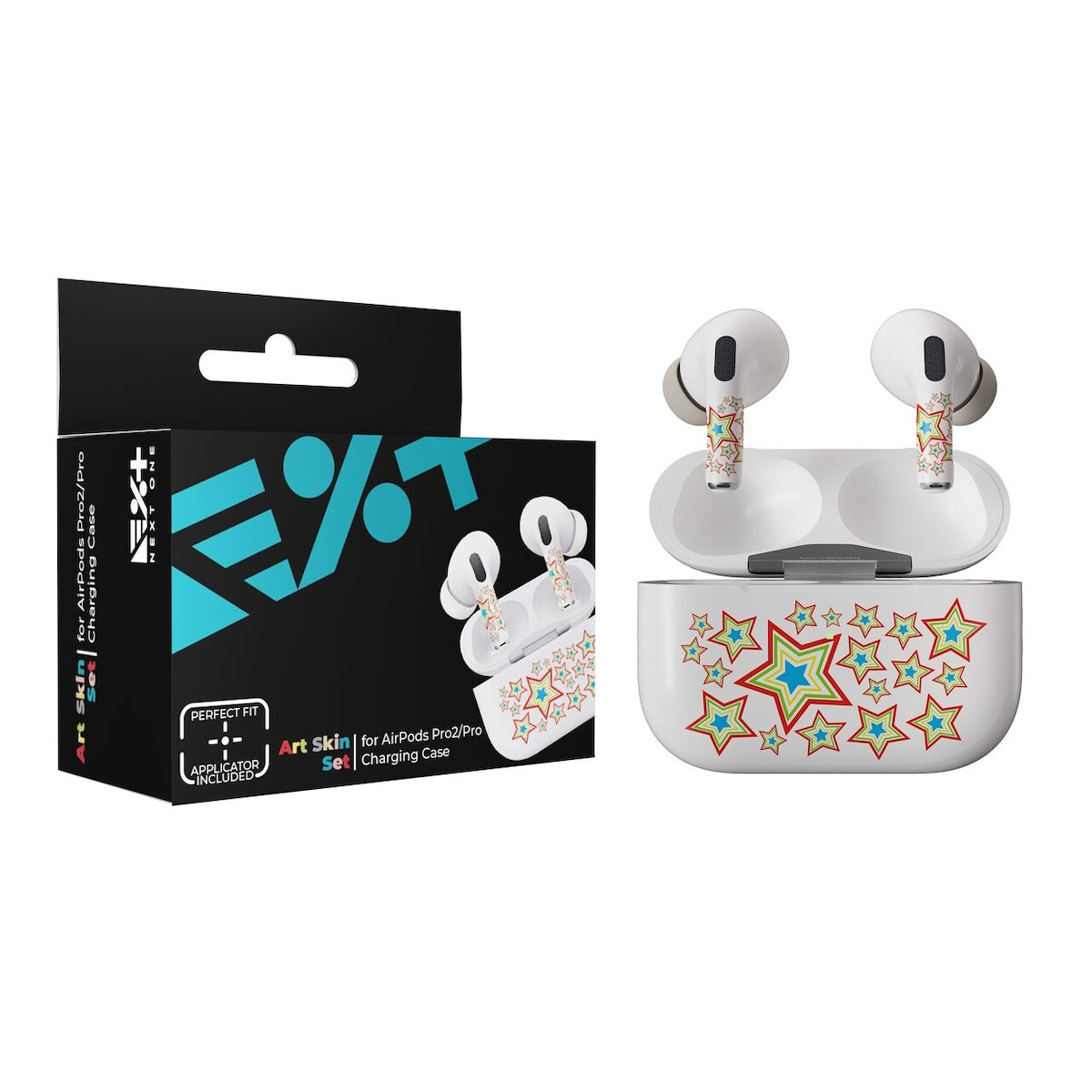 Next One ArtSkin nalepka za Airpods Pro 1. in 2. generacija - zvezde - iSTYLE SI