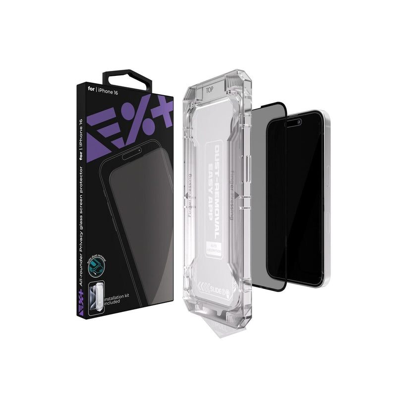 Next One All-rounder Privacy zaščitno steklo za iPhone 16 - iSTYLE SI